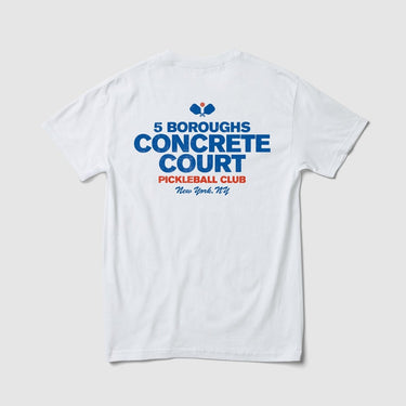 Concrete Court Tee - Because Weekend